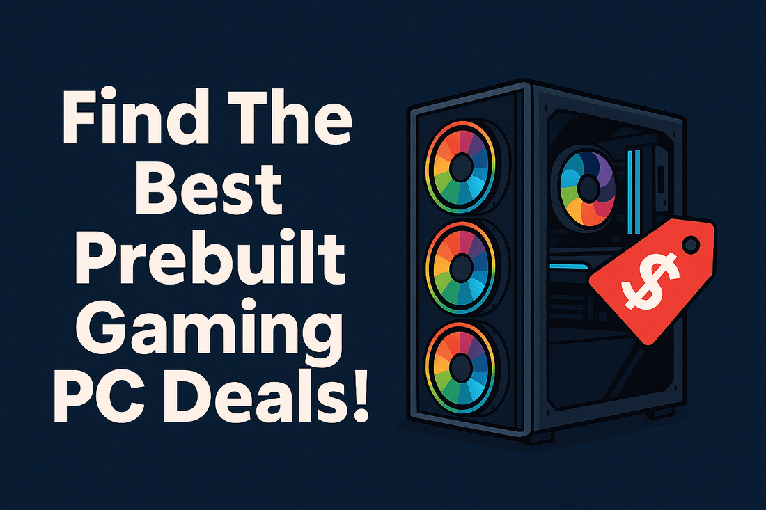 Find The Best Prebuilt Gaming PC Deals! - PCBuildPrice